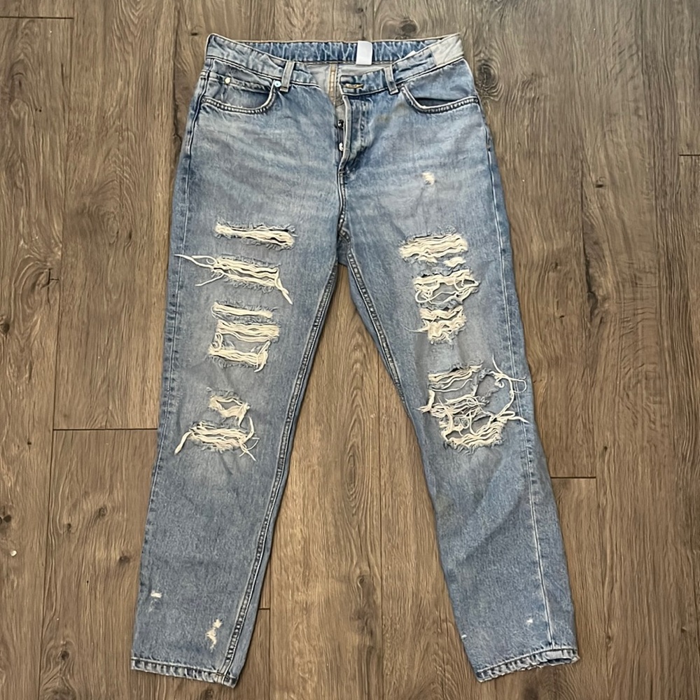 Boyfriend Ripped Jeans